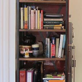 Custom kitchen shelving