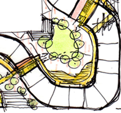 Serpentine Concept Plan Sketch