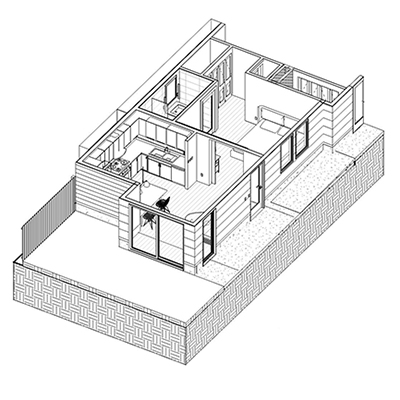 Isometric of ADU